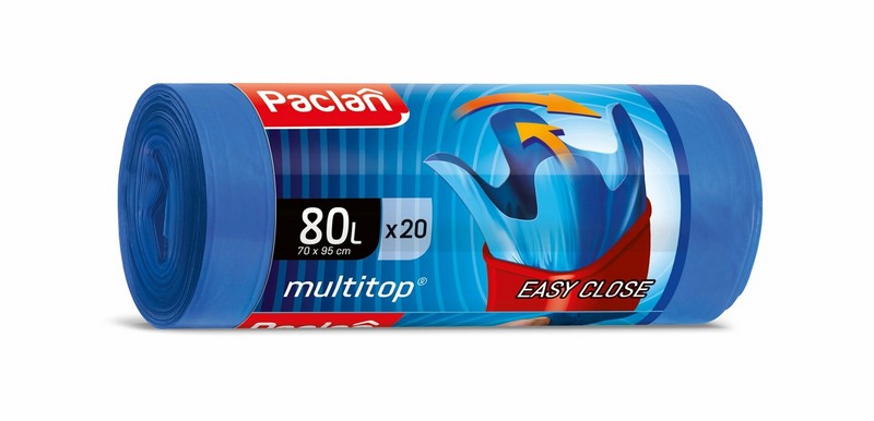 Pytle na odpad 80l. 20ks. zavazovací PACLAN Multi