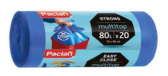 Pytle na odpad LDPE 20µ. 80l. 20ks. MULTITOP